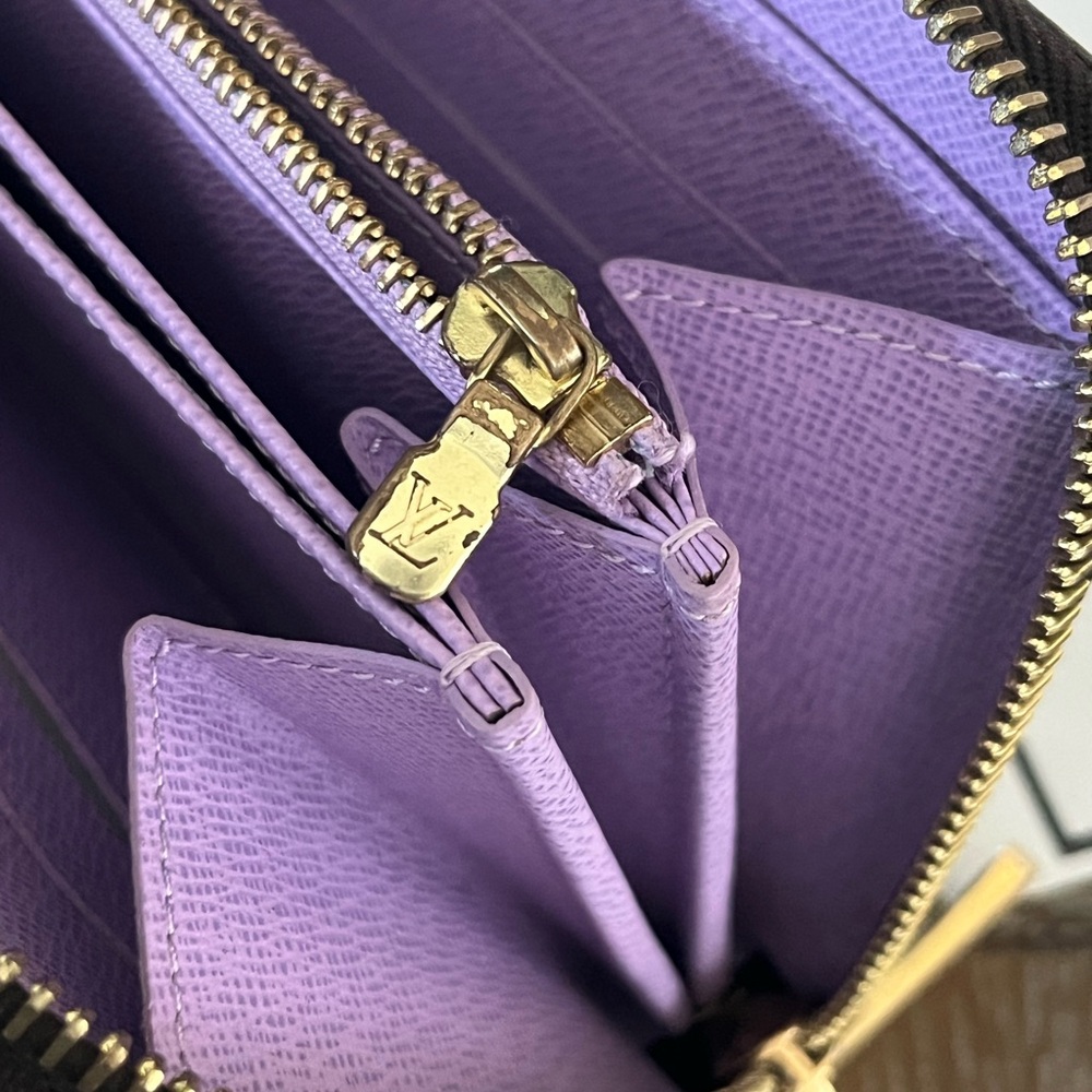 Louis Vuitton Illustre Damier Ebene Zippy Wallet - Picture 13 of 16